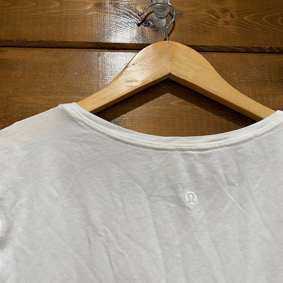 Lululemon x Boob Love White Love Short Sleeve T-Shirt - Picture 5 of 6